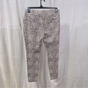 MICHAEL Michael Kors Brown Animal Print Pull-On Pants
